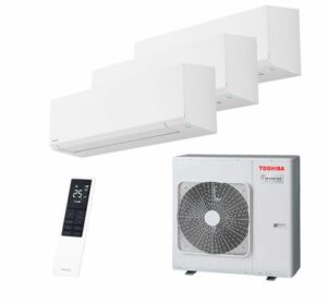 Мульти-сплит система Toshiba RAS-B10G3KVSG-E x 3 / RAS-3M26G3AVG-E Мульти-сплит система Toshiba RAS-B10G3KVSG-E x 3 / RAS-3M26G3AVG-E